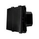 Modul intrerupator dublu, negru, Luxion