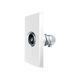 Modul priza TV, alb, Luxion
