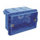 Doza de aparataj modular Dabler, incastrat, rigips, 3 module