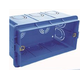 Doza de aparataj modular Dabler, incastrat, rigips, 4 module