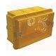 Doza de aparataj modular Dabler, incastrat, tencuiala, 3 module