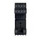 Soclu releu F&F, 12 pini, pentru seria PG, GN-4P