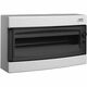 Tablou electric PVC, 18 module, aplicat, Noark, IP40, cu usa transparenta, 101499
