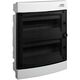 Tablou electric PVC, 24 module, incastrat, Noark, IP40, cu usa transparenta, PNF, 101514