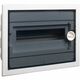 Tablou electric PVC, 12 module, incastrat, Noark, IP40, cu usa transparenta, PXF, 101529