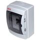 Tablou electric PVC, 4 module, aplicat, PCE, IP65, 1519004