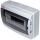 Tablou electric PVC, 12 module, aplicat, PCE, IP65, 1519012