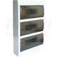 Tablou electric ABS, 42 module, aplicat, Tracon, IP40, cu usa transparenta, EDFK-14/3