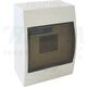 Tablou electric ABS, 6 module, aplicat, Tracon, IP40, cu usa transparenta, EDFK-6/1