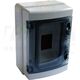Tablou electric PVC, 4 module, aplicat, Tracon, IP65, EDFKIP65-4/1