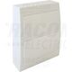 Tablou electric ABS, 24 module, aplicat, Tracon, IP40, cu usa mata, EDFKN-12/2