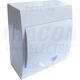 Tablou electric ABS, 8 module, aplicat, Tracon, IP40, cu usa mata, EDFKN-8/1