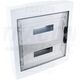 Tablou electric ABS, 36 module, 2X18, aplicat, Tracon, IP40, cu usa transparenta, EDFKS-18/2