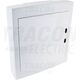 Tablou electric ABS, 36 module, 2X18, aplicat, Tracon, IP40, cu usa mata, EDFKSN-18/2