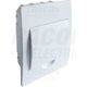 Tablou electric ABS, 6 module, incastrat, Tracon, IP40, cu usa mata, EDSN-6/1