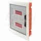 Tablou electric ABS, 24 module, incastrat, Tracon, IP40, cu usa transparenta, EDSS-12/2