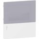 Tablou electric PVC, 8 module, incastrat, Schneider, IP40, cu usa translucida, Mini Pragma, MIP21108T