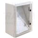 Dulap electric ABS, usa transparenta, 400x300x195mm, Tracon, IP65, TME403020T
